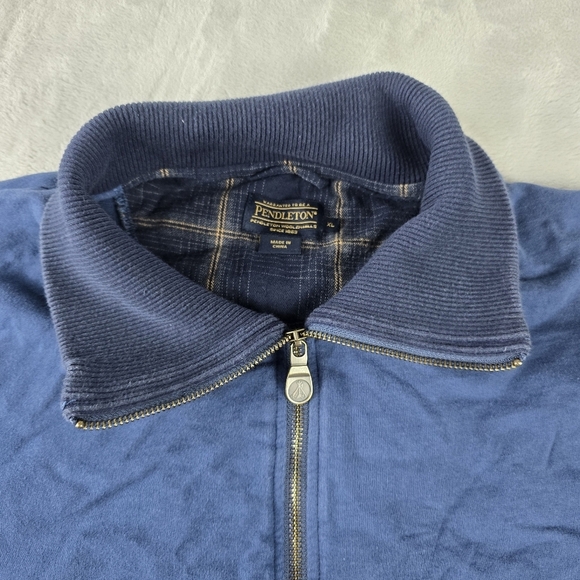 Pendleton Full Zip Cotton Jacket Sz XL - Picture 3 of 7